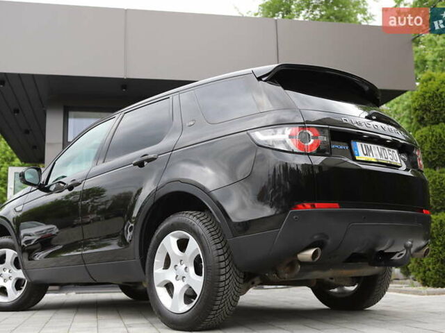 Черный Ленд Ровер Discovery Sport, объемом двигателя 2 л и пробегом 142 тыс. км за 23899 $, фото 99 на Automoto.ua