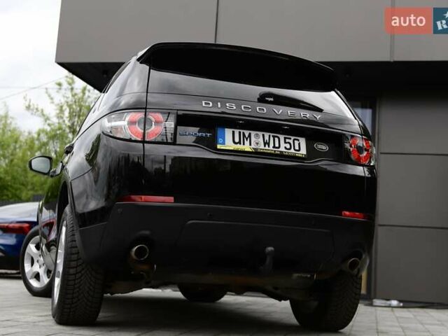 Черный Ленд Ровер Discovery Sport, объемом двигателя 2 л и пробегом 142 тыс. км за 23899 $, фото 98 на Automoto.ua