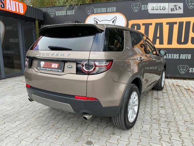 Коричневый Ленд Ровер Discovery Sport, объемом двигателя 2 л и пробегом 104 тыс. км за 20500 $, фото 8 на Automoto.ua