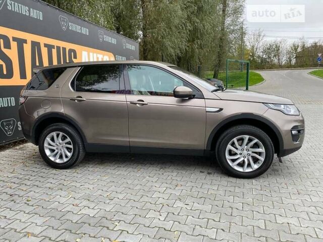 Коричневый Ленд Ровер Discovery Sport, объемом двигателя 2 л и пробегом 104 тыс. км за 20500 $, фото 5 на Automoto.ua