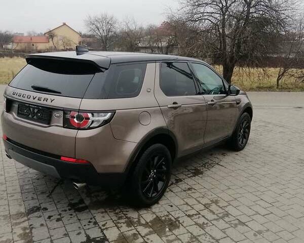 Коричневый Ленд Ровер Discovery Sport, объемом двигателя 2 л и пробегом 106 тыс. км за 23900 $, фото 9 на Automoto.ua