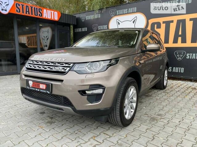 Коричневый Ленд Ровер Discovery Sport, объемом двигателя 2 л и пробегом 104 тыс. км за 20500 $, фото 2 на Automoto.ua