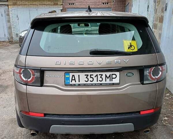 Коричневый Ленд Ровер Discovery Sport, объемом двигателя 2 л и пробегом 119 тыс. км за 23500 $, фото 2 на Automoto.ua