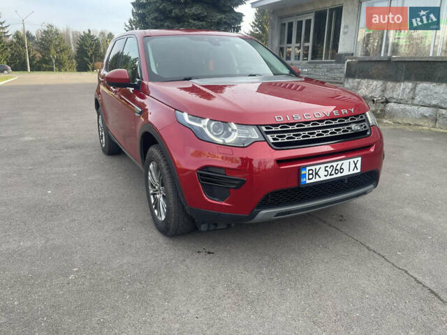 Червоний Ленд Ровер Discovery Sport, об'ємом двигуна 2 л та пробігом 240 тис. км за 16550 $, фото 3 на Automoto.ua