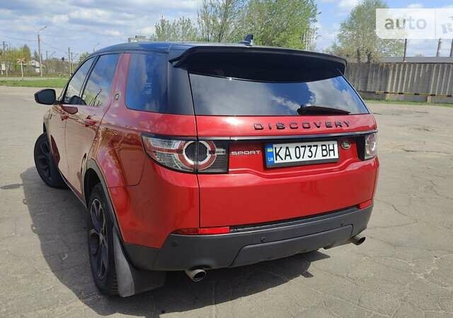 Красный Ленд Ровер Discovery Sport, объемом двигателя 2 л и пробегом 126 тыс. км за 19800 $, фото 7 на Automoto.ua