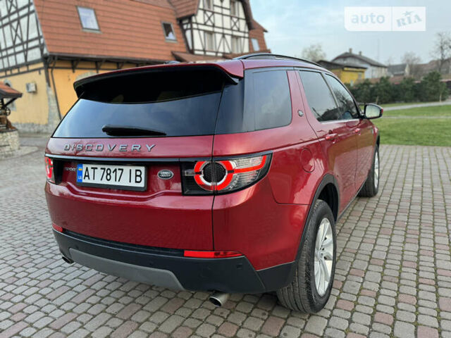 Красный Ленд Ровер Discovery Sport, объемом двигателя 2 л и пробегом 169 тыс. км за 21300 $, фото 11 на Automoto.ua