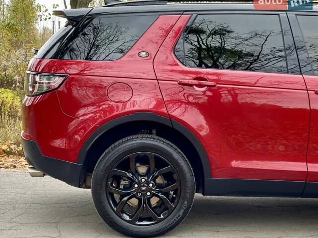 Красный Ленд Ровер Discovery Sport, объемом двигателя 2 л и пробегом 170 тыс. км за 18450 $, фото 23 на Automoto.ua