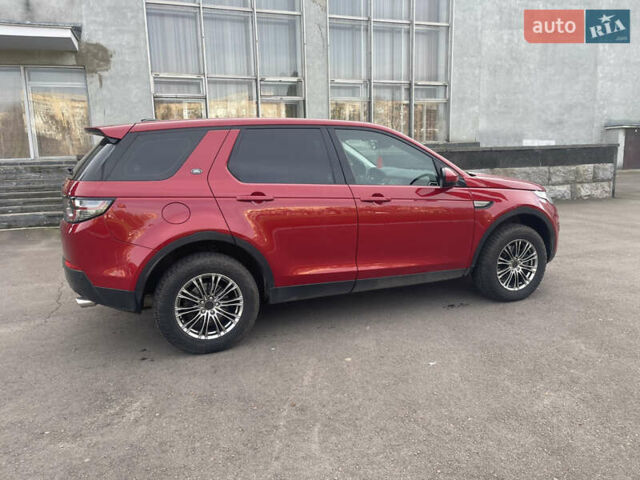 Червоний Ленд Ровер Discovery Sport, об'ємом двигуна 2 л та пробігом 240 тис. км за 16550 $, фото 7 на Automoto.ua