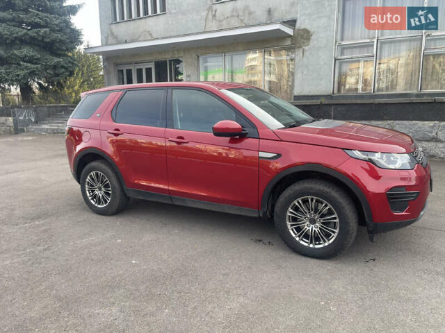 Червоний Ленд Ровер Discovery Sport, об'ємом двигуна 2 л та пробігом 240 тис. км за 16550 $, фото 5 на Automoto.ua