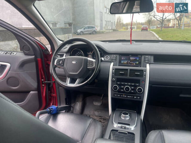 Червоний Ленд Ровер Discovery Sport, об'ємом двигуна 2 л та пробігом 240 тис. км за 16550 $, фото 29 на Automoto.ua
