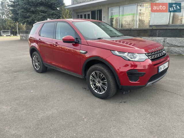Червоний Ленд Ровер Discovery Sport, об'ємом двигуна 2 л та пробігом 240 тис. км за 16550 $, фото 4 на Automoto.ua