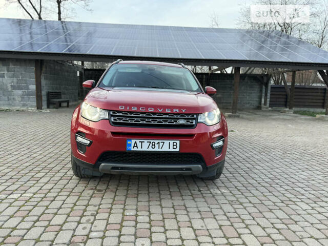 Червоний Ленд Ровер Discovery Sport, об'ємом двигуна 2 л та пробігом 169 тис. км за 21300 $, фото 4 на Automoto.ua