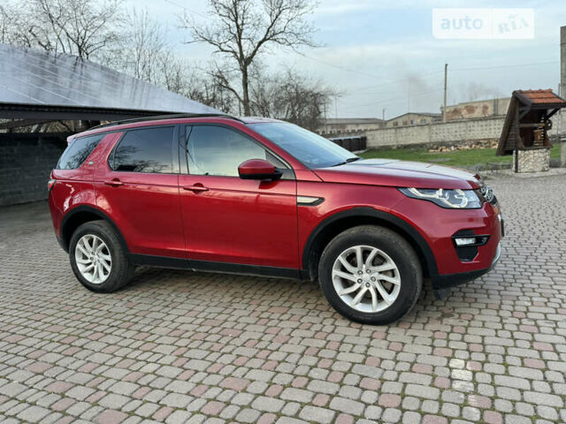 Красный Ленд Ровер Discovery Sport, объемом двигателя 2 л и пробегом 169 тыс. км за 21300 $, фото 7 на Automoto.ua