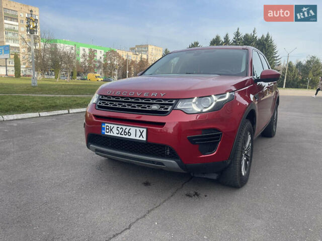 Червоний Ленд Ровер Discovery Sport, об'ємом двигуна 2 л та пробігом 240 тис. км за 16550 $, фото 15 на Automoto.ua