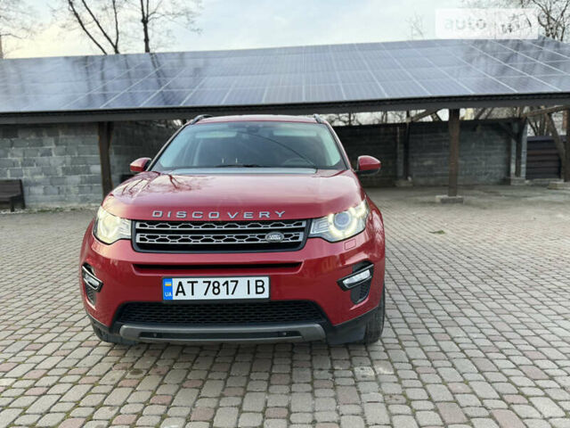 Красный Ленд Ровер Discovery Sport, объемом двигателя 2 л и пробегом 169 тыс. км за 21300 $, фото 3 на Automoto.ua