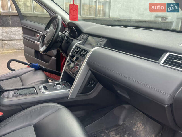 Червоний Ленд Ровер Discovery Sport, об'ємом двигуна 2 л та пробігом 240 тис. км за 16550 $, фото 30 на Automoto.ua