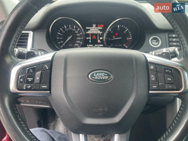 Червоний Ленд Ровер Discovery Sport, об'ємом двигуна 2 л та пробігом 240 тис. км за 16550 $, фото 21 на Automoto.ua