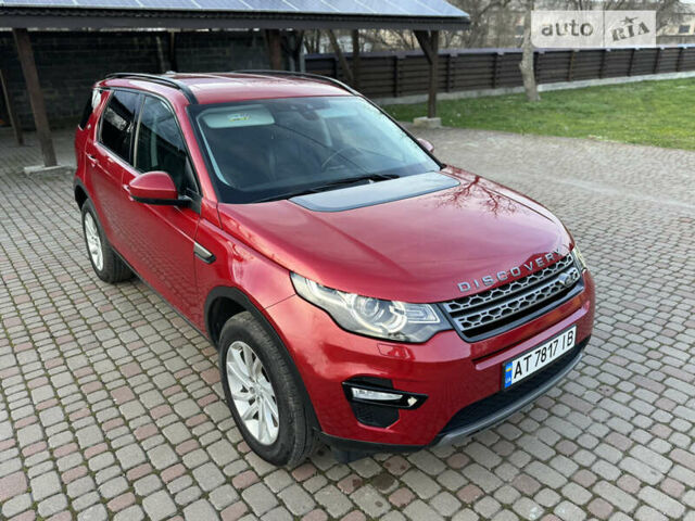 Красный Ленд Ровер Discovery Sport, объемом двигателя 2 л и пробегом 169 тыс. км за 21300 $, фото 22 на Automoto.ua