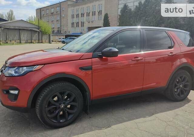 Красный Ленд Ровер Discovery Sport, объемом двигателя 2 л и пробегом 126 тыс. км за 19800 $, фото 19 на Automoto.ua