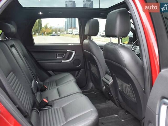 Красный Ленд Ровер Discovery Sport, объемом двигателя 2 л и пробегом 66 тыс. км за 20700 $, фото 12 на Automoto.ua