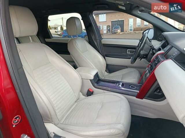 Червоний Ленд Ровер Discovery Sport, об'ємом двигуна 2 л та пробігом 200 тис. км за 10300 $, фото 13 на Automoto.ua