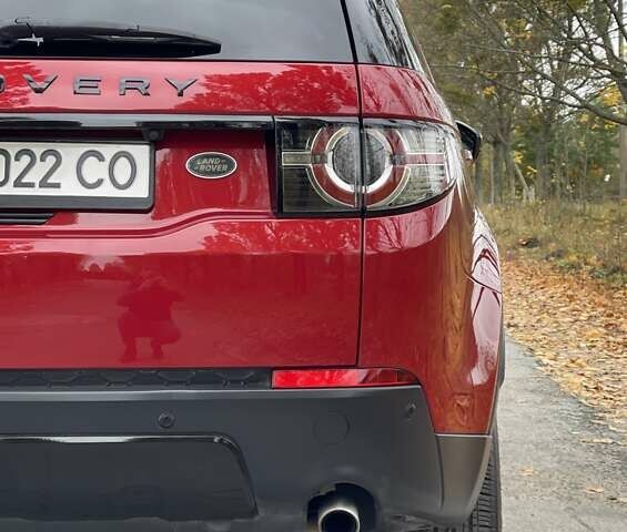 Красный Ленд Ровер Discovery Sport, объемом двигателя 2 л и пробегом 170 тыс. км за 18450 $, фото 13 на Automoto.ua