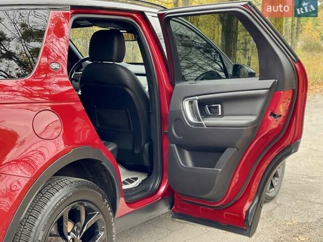 Красный Ленд Ровер Discovery Sport, объемом двигателя 2 л и пробегом 170 тыс. км за 18450 $, фото 32 на Automoto.ua