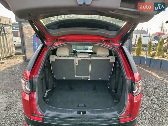 Червоний Ленд Ровер Discovery Sport, об'ємом двигуна 2 л та пробігом 200 тис. км за 10300 $, фото 28 на Automoto.ua