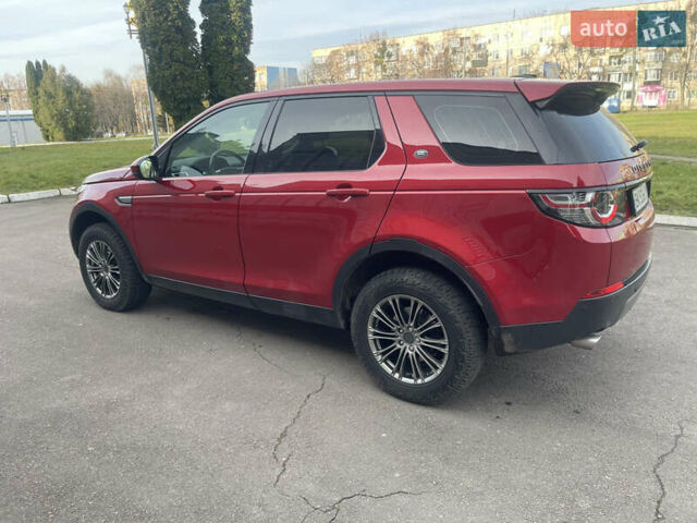 Червоний Ленд Ровер Discovery Sport, об'ємом двигуна 2 л та пробігом 240 тис. км за 16550 $, фото 12 на Automoto.ua