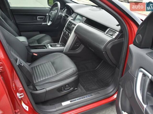 Красный Ленд Ровер Discovery Sport, объемом двигателя 2 л и пробегом 66 тыс. км за 20700 $, фото 11 на Automoto.ua