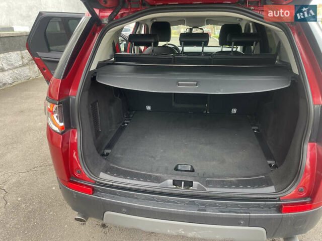 Червоний Ленд Ровер Discovery Sport, об'ємом двигуна 2 л та пробігом 240 тис. км за 16550 $, фото 26 на Automoto.ua