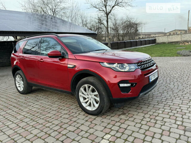 Червоний Ленд Ровер Discovery Sport, об'ємом двигуна 2 л та пробігом 169 тис. км за 21300 $, фото 6 на Automoto.ua