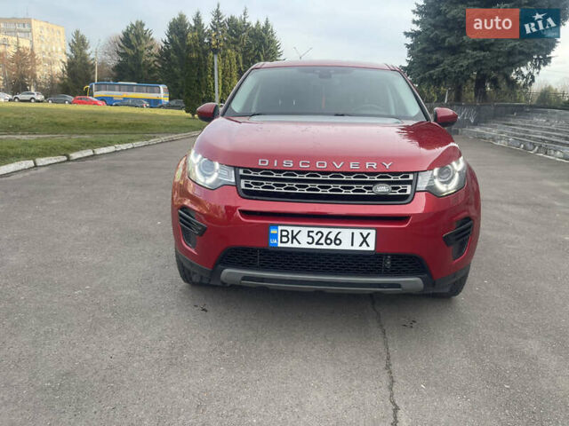 Червоний Ленд Ровер Discovery Sport, об'ємом двигуна 2 л та пробігом 240 тис. км за 16550 $, фото 2 на Automoto.ua