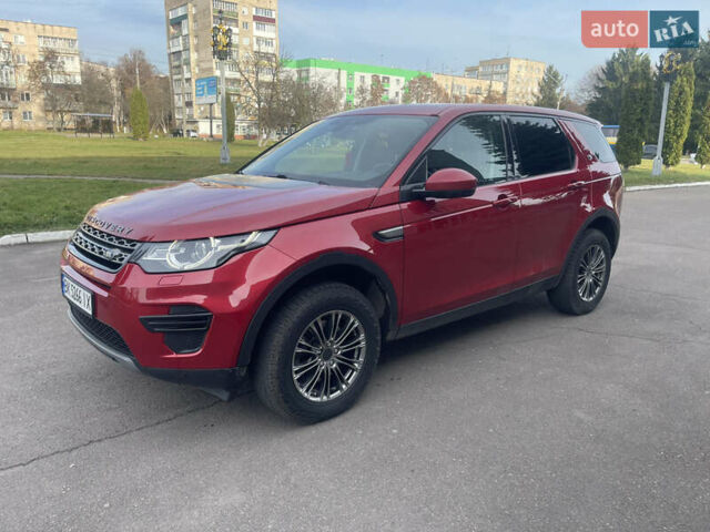 Червоний Ленд Ровер Discovery Sport, об'ємом двигуна 2 л та пробігом 240 тис. км за 16550 $, фото 1 на Automoto.ua