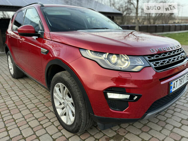 Червоний Ленд Ровер Discovery Sport, об'ємом двигуна 2 л та пробігом 169 тис. км за 21300 $, фото 26 на Automoto.ua