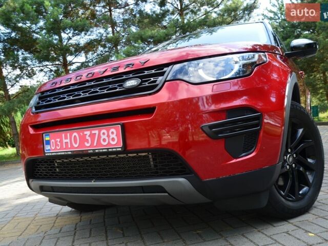 Червоний Ленд Ровер Discovery Sport, об'ємом двигуна 2 л та пробігом 159 тис. км за 15350 $, фото 2 на Automoto.ua