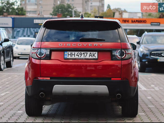 Красный Ленд Ровер Discovery Sport, объемом двигателя 2 л и пробегом 118 тыс. км за 18900 $, фото 7 на Automoto.ua