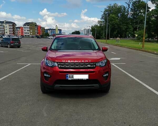 Красный Ленд Ровер Discovery Sport, объемом двигателя 2 л и пробегом 67 тыс. км за 29900 $, фото 2 на Automoto.ua