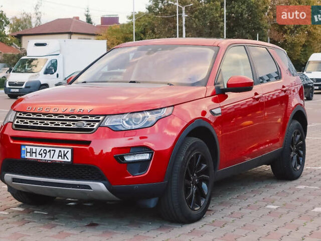Красный Ленд Ровер Discovery Sport, объемом двигателя 2 л и пробегом 118 тыс. км за 18900 $, фото 1 на Automoto.ua