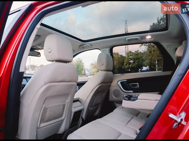 Красный Ленд Ровер Discovery Sport, объемом двигателя 2 л и пробегом 118 тыс. км за 18900 $, фото 13 на Automoto.ua