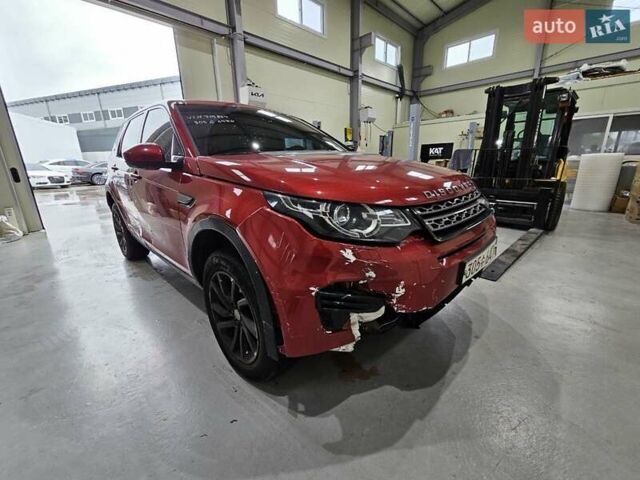 Красный Ленд Ровер Discovery Sport, объемом двигателя 2 л и пробегом 111 тыс. км за 16550 $, фото 2 на Automoto.ua