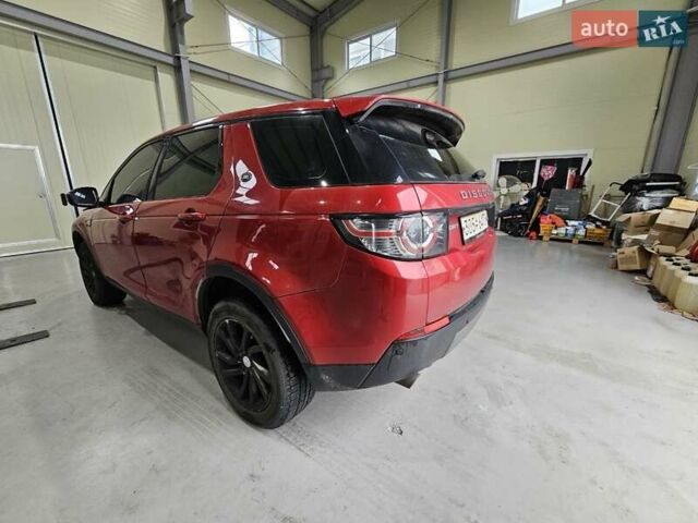 Красный Ленд Ровер Discovery Sport, объемом двигателя 2 л и пробегом 111 тыс. км за 16550 $, фото 6 на Automoto.ua