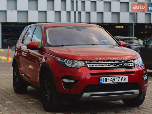 Красный Ленд Ровер Discovery Sport, объемом двигателя 2 л и пробегом 118 тыс. км за 18900 $, фото 2 на Automoto.ua