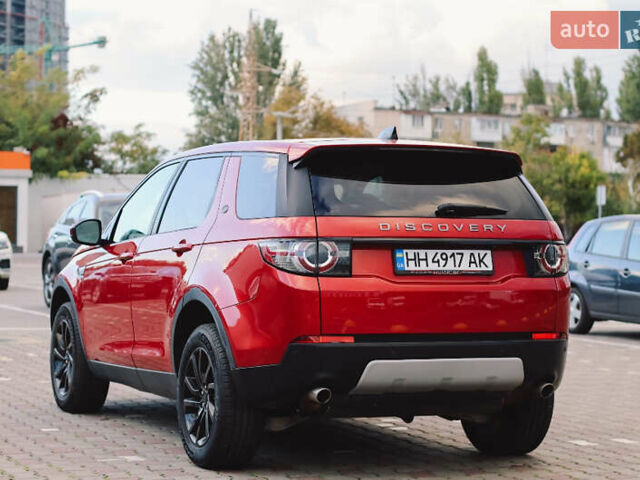 Красный Ленд Ровер Discovery Sport, объемом двигателя 2 л и пробегом 118 тыс. км за 18900 $, фото 6 на Automoto.ua