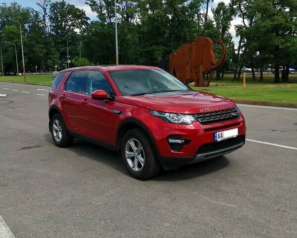 Красный Ленд Ровер Discovery Sport, объемом двигателя 2 л и пробегом 67 тыс. км за 29900 $, фото 3 на Automoto.ua