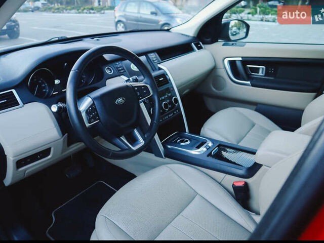 Красный Ленд Ровер Discovery Sport, объемом двигателя 2 л и пробегом 118 тыс. км за 18900 $, фото 9 на Automoto.ua