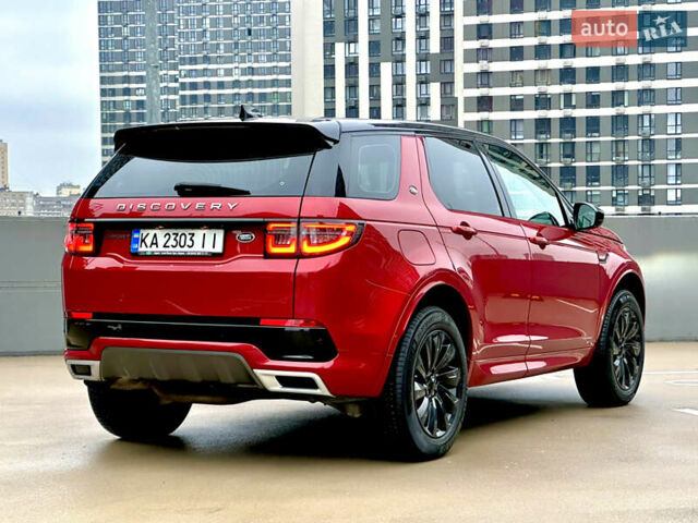 Красный Ленд Ровер Discovery Sport, объемом двигателя 2 л и пробегом 69 тыс. км за 39500 $, фото 2 на Automoto.ua