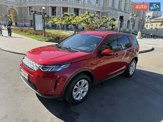 Красный Ленд Ровер Discovery Sport, объемом двигателя 2 л и пробегом 75 тыс. км за 25500 $, фото 1 на Automoto.ua