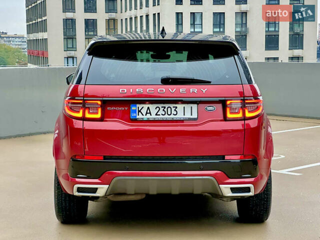 Красный Ленд Ровер Discovery Sport, объемом двигателя 2 л и пробегом 69 тыс. км за 39500 $, фото 3 на Automoto.ua