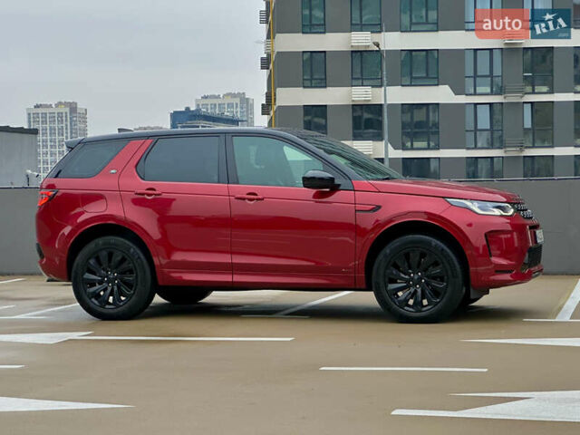 Красный Ленд Ровер Discovery Sport, объемом двигателя 2 л и пробегом 69 тыс. км за 39500 $, фото 1 на Automoto.ua